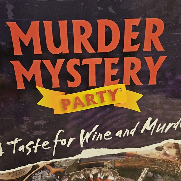 Murder Mystery Dinner Party Game A Taste for Wine and Murder Brand New Sealed - Picture 3 of 16